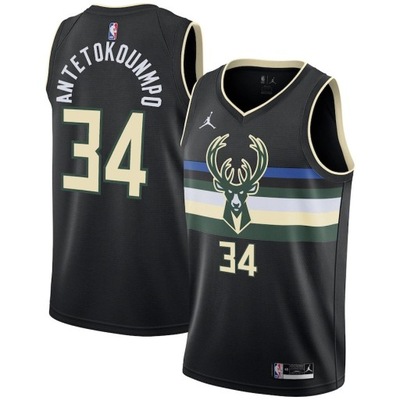 Koszulka Giannis Antetokounmpo Milwaukee Bucks 2021 w edycji Earned Edition