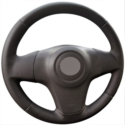 COVER ON STEERING WHEEL OPEL CORSA D LEATHER 06-14R  