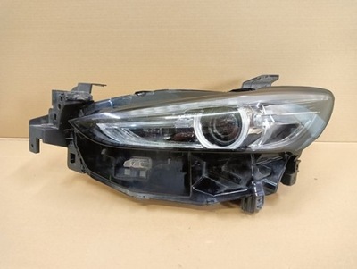 Лампа левая левый full led mazda 6 gj lift 18- 12pin фото №1