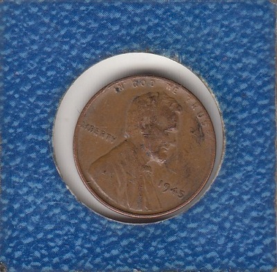 USA 1 cent 1945 ladny stan