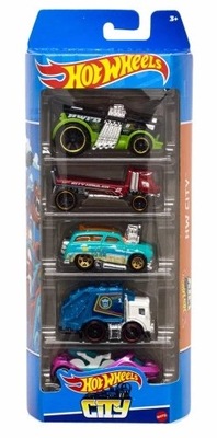 HOT WHEELS 5-PACK CITY MATTEL HFV89