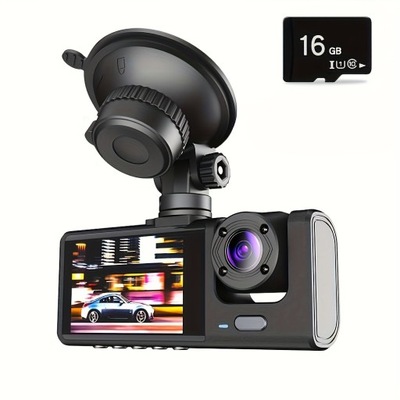 NUEVO WIDE-ANGLE 2-RECORD HIGH-DEFINITION NIGHT VISION 1080P DRIVING  