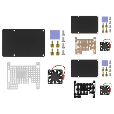 Dla Raspberry Pi 4B/3B +/3B radiator aluminiowy z