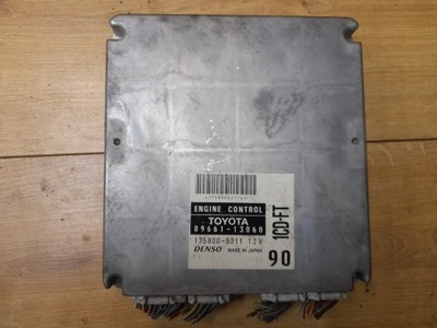 Блок управления бортовой компьютер двигателя toyota verso фото №1