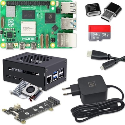 Raspberry Pi 5 8GB PCIe M.2 NVMe - Kit Raspberry