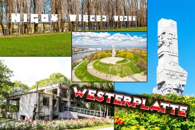 Magnesy na lodówkę miasta - WESTERPLATTE