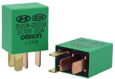 RELÉ 12V 20A 4 PIN 95224-2D000 KIA OMRON  