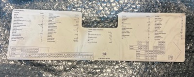 Bmw e60 rozpiska предохранителей w багажник 6982004 фото №1