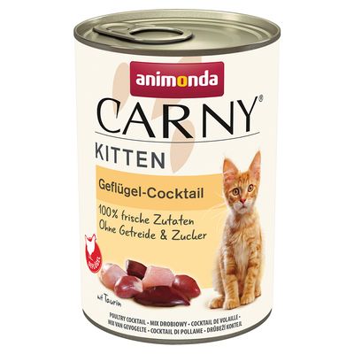 Animonda Carny dla kociąt Kitten Koktaj drobiowy 400g