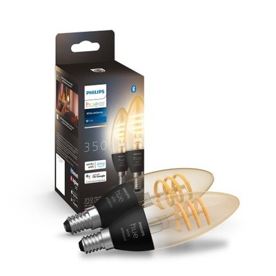 Żarówka E14 PHILIPS HUE White Ambiance Filament x2