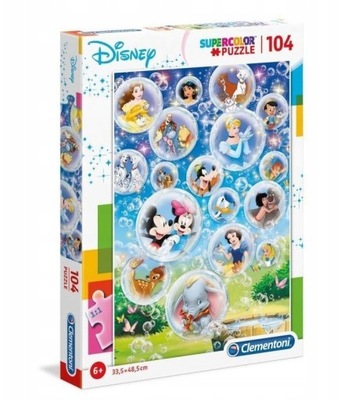 PUZZLE 104 EL STANDARD CHARACTERS CLEMENTONI 27119