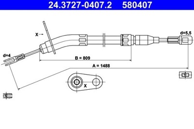 LYNAS STABDŽIO RANKINIO DB GAL. W114/W115 2,0-3,0 68-76 LEWY/PRAWY 24.3727-04 