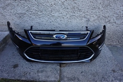 Бампер передний ford mondeo mk4 lift 10/14r led омыватель фото №1