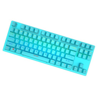 Przełącznik kluczykowy Zestaw klawiatury mechanicznej w kolorze niebieskim
