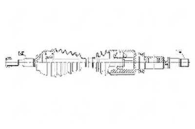 Привідний вал npw-fr-115 nty фото №1