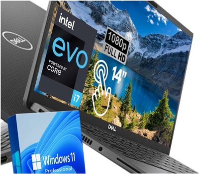 Laptop klasy Enterprise | dotykowy 14" | i7-1265U | 32GB RAM | SSD512 | Win