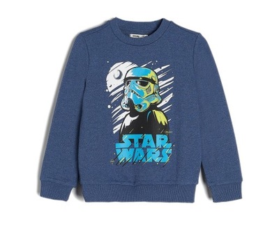 STAR WARS BLUZA DZIECIĘCA CHŁOPIEC DŁUGI RĘKAW 110