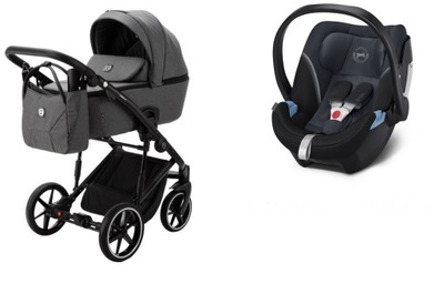 ADAMEX MOBI AIR wózek 3w1 CYBEX ATON 5