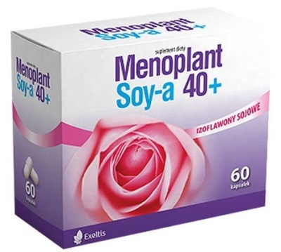Menoplant Soy-a 40+, 60 kapsułek MENOPAUZA
