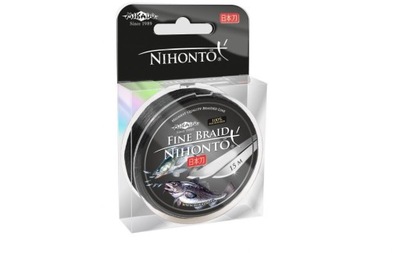 PLECIONKA NIHONTO FINE BRAID 0,12 BLACK 15M Mikado