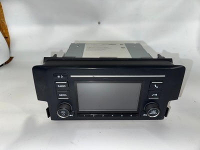 Honda civic x 2017- usa радіо оригінальні 39100-tgg-a011-m1 фото №1