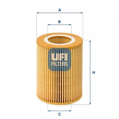 ФІЛЬТР МАСЛА UFI 25.004.00