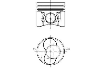 KOLBENSCHMIDT ПОРШЕНЬ 79 51 STD AUDI A3 SEAT ALTEA ALTEA XL CORDOBA