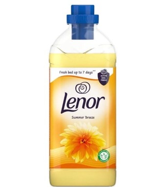 Lenor płyn do płukania 1,6l żółty Summer Breeze