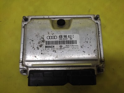 AUDI A3 1.9 TDI CONTROL UNIT ENGINE 0281010122  