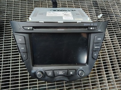 Оригинал радио cd навигация hyundai veloster i 96560-2v220 фото №1