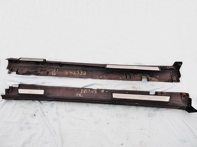 Lancia delta 3 молдинг порог левая правая + хром фото №1