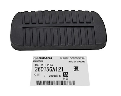 Накладка педалі гальма subaru коробка передач autom. фото №1