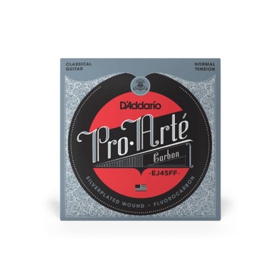 Struny D'addario EJ45FF do gitary klasycznej carbon