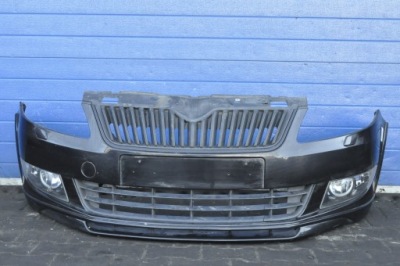 Fabia ii бампер перед передний monte carlo омыватель фото №1