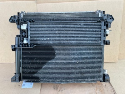 Alfa romeo stelvio 2.9 2.0 510 km радіатор вентилятор комплект оригінал фото №1