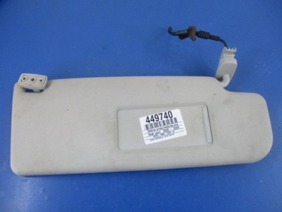 Seat leon ii захист сонцезахисна козирок правий фото №1