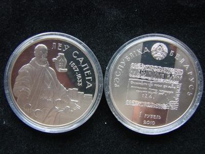 Białoruś 1 rubel Lew Sapieha 2010 rok
