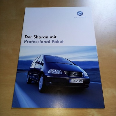 VW Sharan Professional Paket 2005 фото