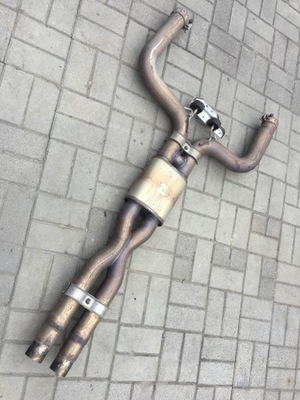 Maserati ghibli 15r 3.0 v6 гаситель труба выхлопная фото №1