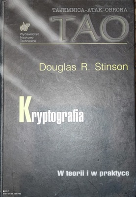 Stinson KRYPTOGRAFIA W TEORII I PRAKTYCE seria TAO