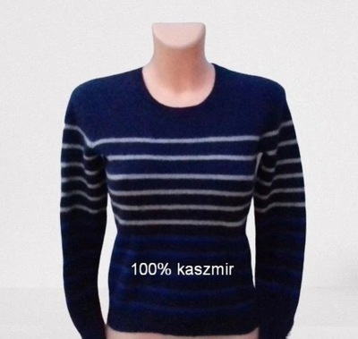 Sweter 100% kaszmir rozmiar S mięciutki