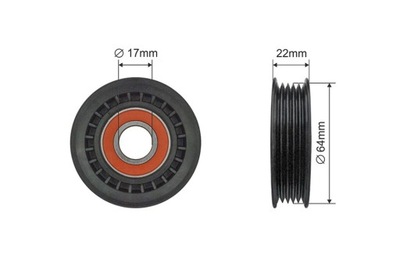 ROLLO TENSOR CORREA WIELOROWKOWEGO MERCEDES A CLASE VANEO 140 160 170 190  