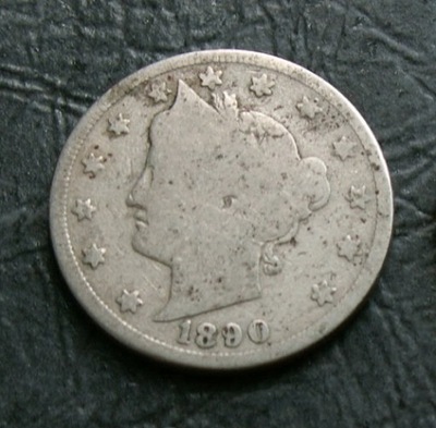 USA - 5 centów 1890