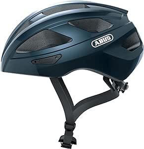 KASK ROWEROWY ABUS MACATOR NIEBIESKI 51-55 CM