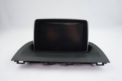 Радіо дисплей екран mazda 3 bhp1611j0d фото №1