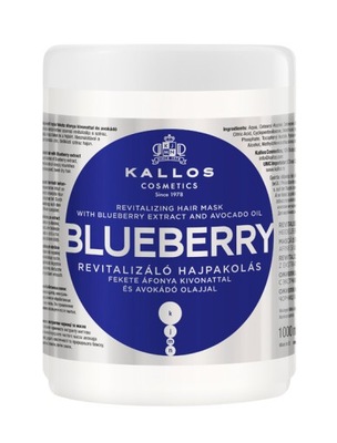 Maska rewitalizująca do włosów KALLOS KJMN Blueberry 1000ml