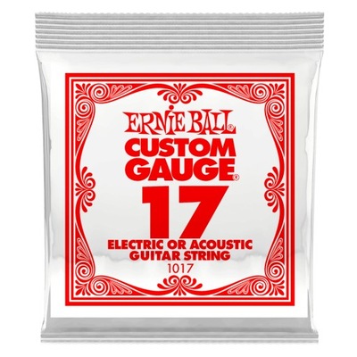 ERNIE BALL 1017 Plain Steel Single .017