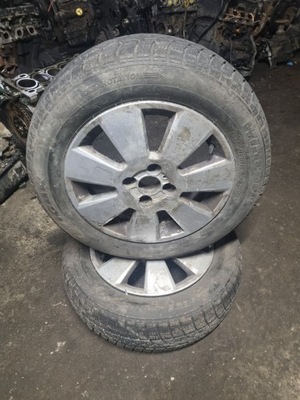 WHEELS ALLOY WHEELS (TITANIUM) 185/65 R15 4X100 OPEL 2 PCS. PAIR MERIVA A  