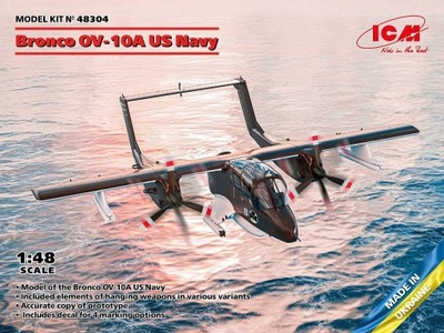 ICM 48304 OV-10A Bronco US Navy model plastikowy