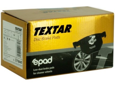 Ham.klocki /t/one,cooper 01-06 epad textar 2404381 набір гальмівних колодок фото №1